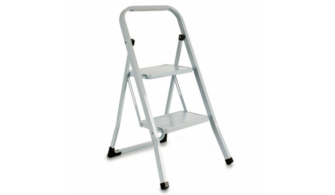 Folding ladder White Metal (3 x 86 x 48 cm)