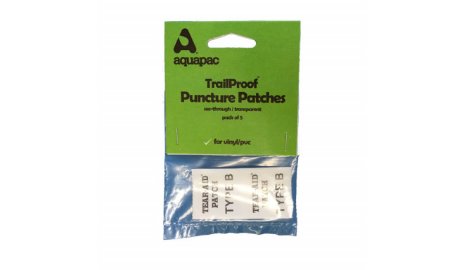 Läbipaistvad paigad PVC-le (5tk) -