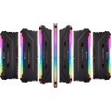 Corsair DDR4 - 64 GB -3600 - CL - 18 - Quad-Kit, RAM (black, CMW64GX4M4D3600C18, Vengeance RGB PRO)