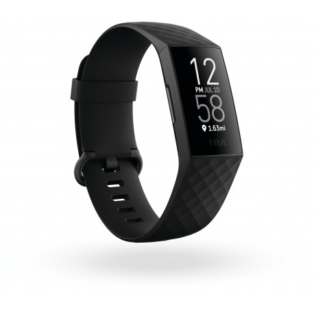 Fitbit Charge 4 GPS Bundle, черный/синий