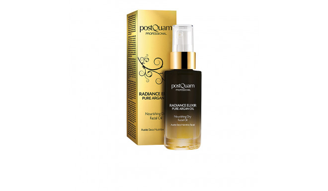 POSTQUAM RADIANCE ELIXIR pure argan oil nourishing facial oil 30 ml