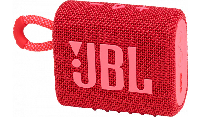 JBL juhtmevaba kõlar Go 3 BT, punane