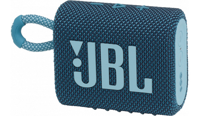 JBL беспроводная колонка Go 3 BT, синяя