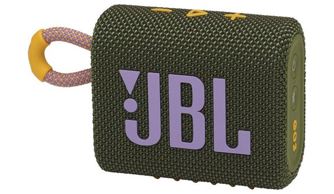 JBL беспроводная колонка Go 3 BT, зеленая