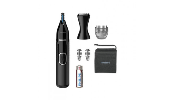 Philips series 3000 Comfortable nose, ear & eyebrow trimmer NT3650/16 100% waterproof, Dual-sided Pr