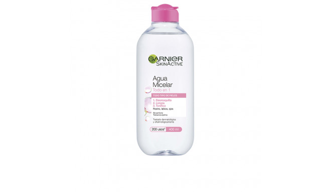 GARNIER SKIN NATURALS AGUA MICELAR todo en uno 400 ml