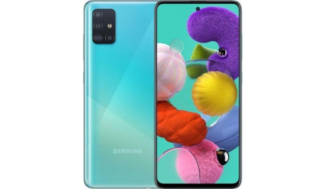 Smartfon Samsung Galaxy A51 128GB Dual SIM Niebieski (SM-A515FZB)