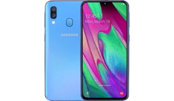Smartfon Samsung Galaxy A40 64 GB Dual SIM Niebieski  (SM-A405FZB)