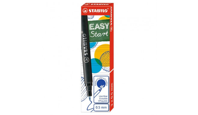 STABILO Wkład do EASY Start Tintes pildspalva, 3 gab, zils