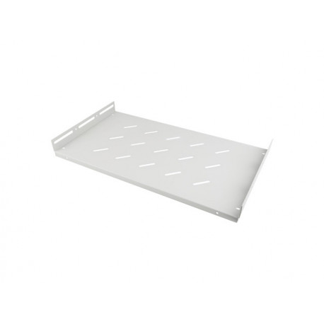 19" FIXED SHELF WITH ANGLE BAR 1U/486X270MM MAX LOAD CAPACITY UP TO 120KG GREY LANBERG
