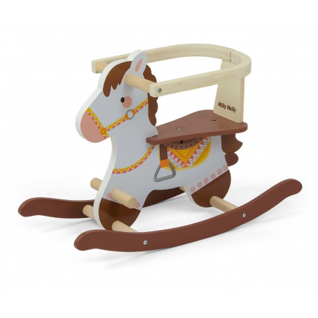 Rocking horse Lucky 12 Brown