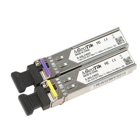 NET TRANSCEIVER SFP/S-4554LC80D MIKROTIK