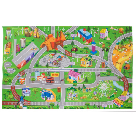 Mata City z autkami 120x80 cm
