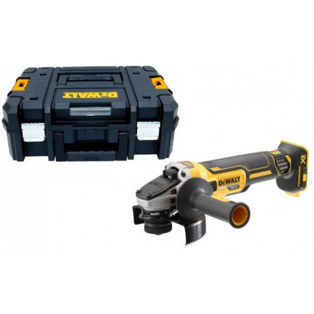 Akunurklihvija DCG405NT, 125mm, harjavaba, karkass, TSTAK, DeWalt