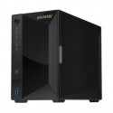 Asus Asustor Tower NAS AS4002T up to 2 HDD/SSD, Marvell, ARMADA-7020, Processor frequency 1.6 GHz, 2