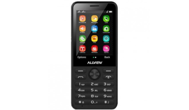Allview M11 Luna Black, 2.8 ", QVGA, 240 x 320 pixels, Dual SIM, Bluetooth, 2.0, Built-in camer