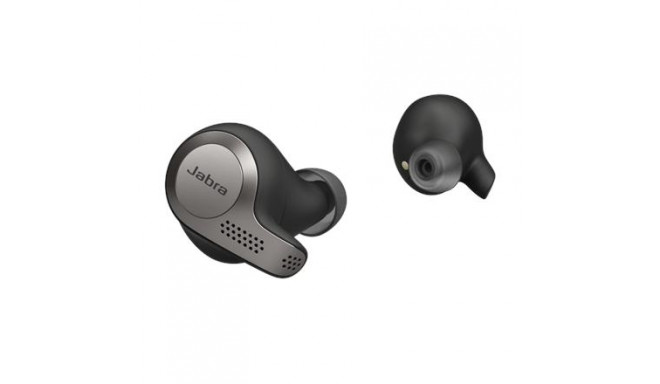 Jabra Evolve 65t Headset, Bluetooth, Noise-canceling, Black, Bluetooth, In-ear, Built-in microphone