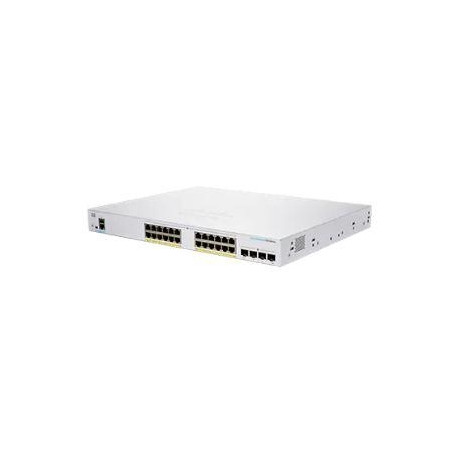 Cisco CBS250-24P-4X-EU network switch Managed L2/L3 Gigabit Ethernet (10/100/1000) Silver