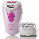 BRAUN SE-3270 Epilator Pink, 20 Tweezer System, SoftLift Tips, Dermatologically recommended, Massagi