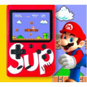 RoGer Retro mini Game console with 400 games, 3 inch color screen, TV output / Red