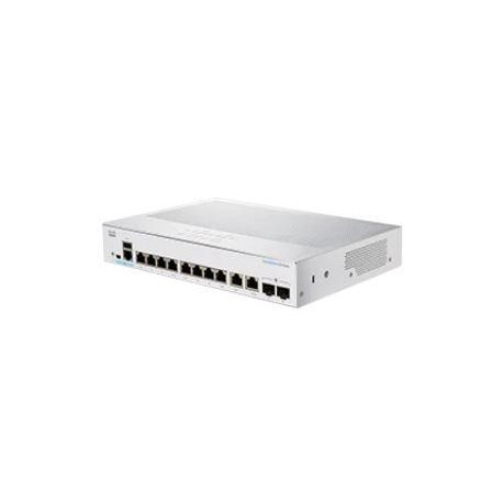 Cisco CBS250-8T-E-2G-EU network switch Managed L2/L3 Gigabit Ethernet (10/100/1000) Silver