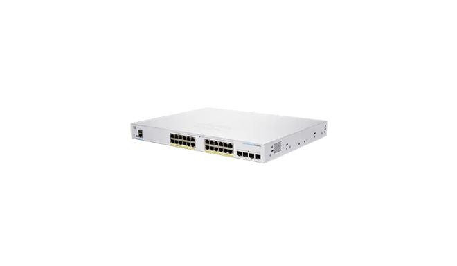 Cisco CBS250-24PP-4G-EU network switch Managed L2/L3 Gigabit Ethernet (10/100/1000) Silver