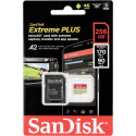 SanDisk mälukaart microSDXC 256GB 170MB A2 Extreme Plus (SDSQXBZ-2568-GN6MA)