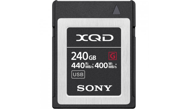 Sony mälukaart XQD G 240GB R440/W400MB/s