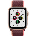 Apple Watch SE GPS + Cellular 44mm Sport Loop, gold/plum (MYEY2EL/A)