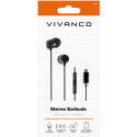 Vivanco headset Stereo Earbuds USB-C, black (61752)