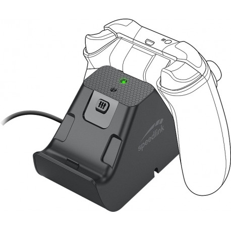 Speedlink mängupuldi laadija Jazz Xbox Series X/S (SL-2600-02-BK)