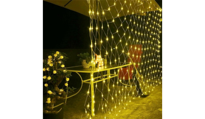 LED Рождественская гирлянда сетка из лампочек