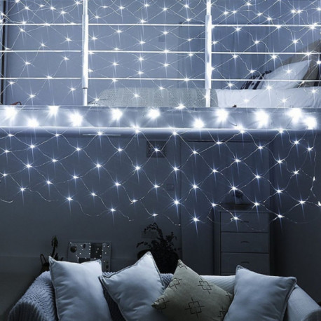 LED Рождественская гирлянда сетка из лампочек