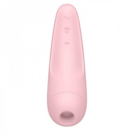 Satisfyer air impulse vibrator Curvy 2+, pink