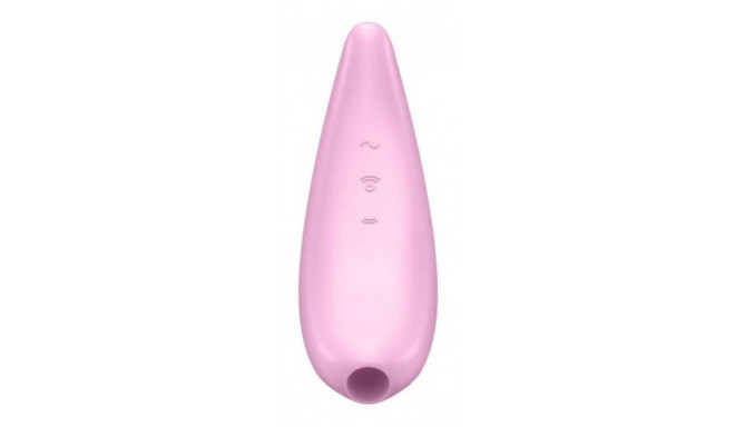 Satisfyer air impulse vibrator Curvy 3+, pink