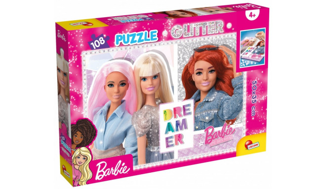 Askato Puzzle Barbie glitter 108 pcs