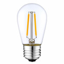 LED filament spuldze E27 2W