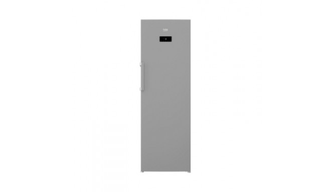 BEKO Upright Freezer RFNE312E43XN, Energy class E (old A++), 185 cm, 277L, Inox color