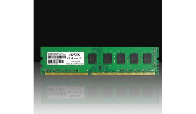 AFOX DDR3 4G 1600 UDIMM memory module 4 GB 1 x 4 GB 1600 MHz