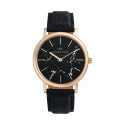 Sognatore Marble Black Rose Gold Ladies Watch