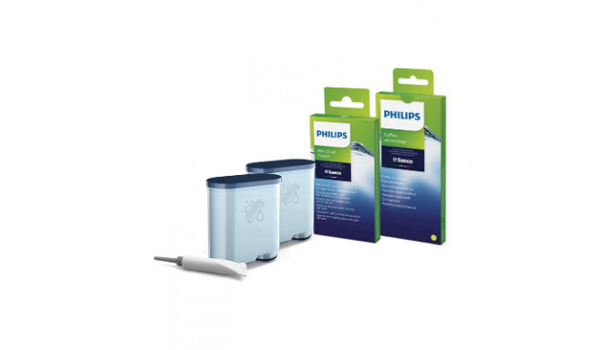 Philips Maintenance kit CA6707/10 Same as CA6707/00 Total protection kit 2x AquaClean Filters & Grea