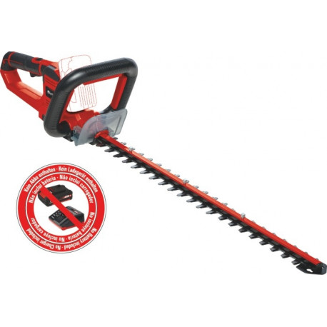 Einhell cordless hedge trimmer GE-CH 18/60 Li-Solo (red / black ...