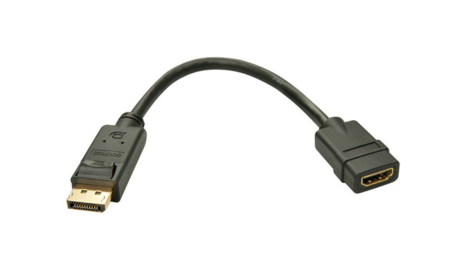 Lindy адаптер DisplayPort - HDMI 0.15 м