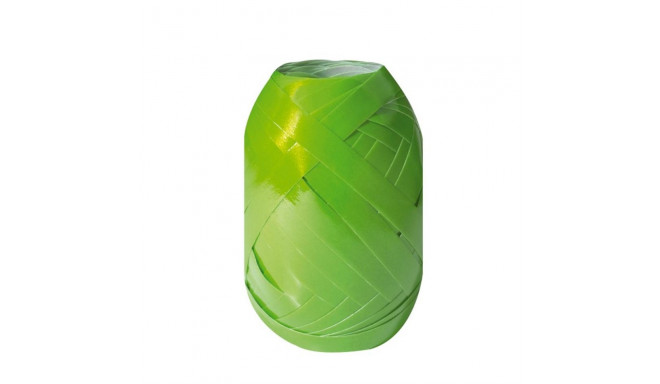 Лента для воздушных шаров 15м неоново-зеленое