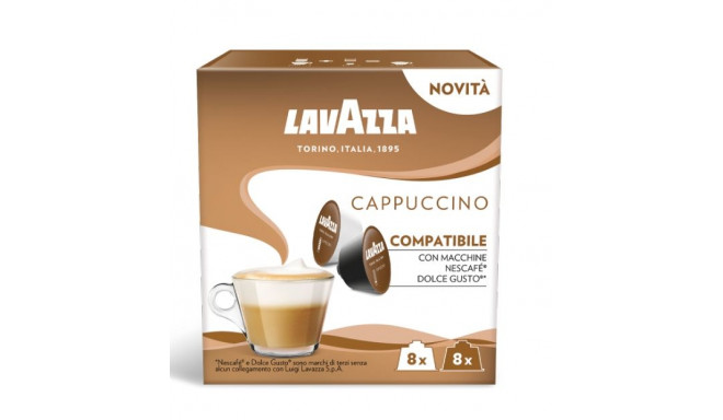 Kohvikapslid LAVAZZA Cappuccino, Dolce Gusto, 16tk (2 tk)