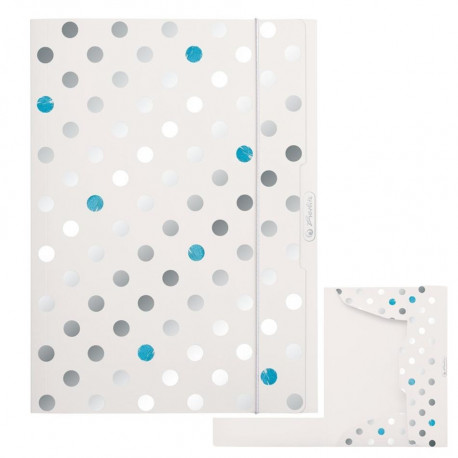 Herlitz Mape ar gumijas joslu Frozen Glam, A4