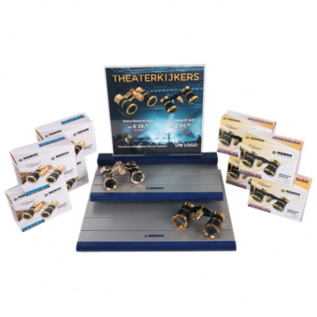 Theatre Binoculars Kit - Display with Top Card Including Theatre Binoculars
