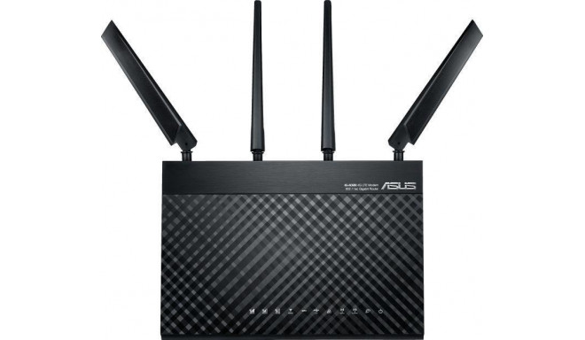 Asus AC1900 Dual Band LTE Router 4G-AC68U 802.11ac, 10/100/1000 Mbit/s, Ethernet LAN (RJ-45) ports 4