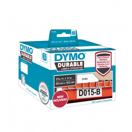 DYMO Ilgalaikės pramoninės Etiketės 59 x 102mm / (1933088/2112290)