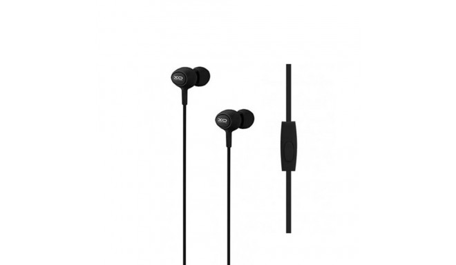 XO wired earphones S6 jack 3,5mm black